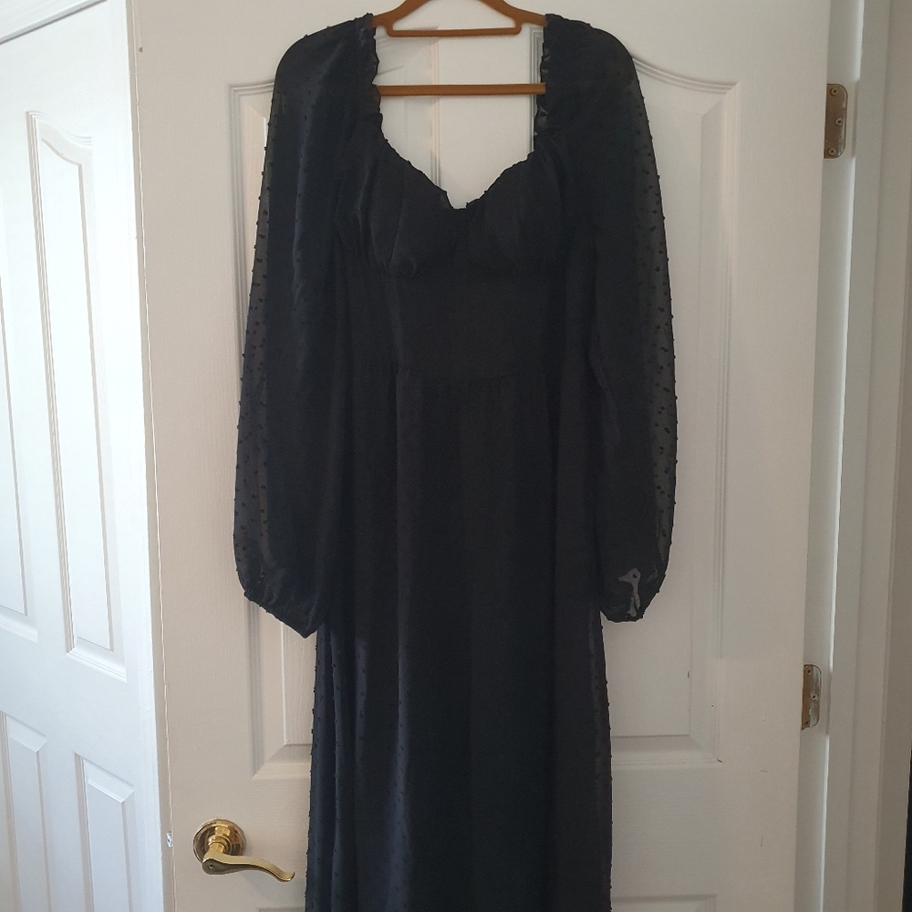 Dotted Maxi Dress